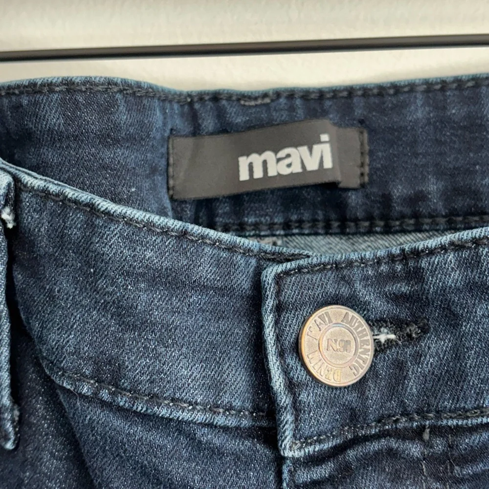 Mavi Mens Jeans 36x30 Blue Marcus‎ Slim Straight Stretch Comfort Whiskered